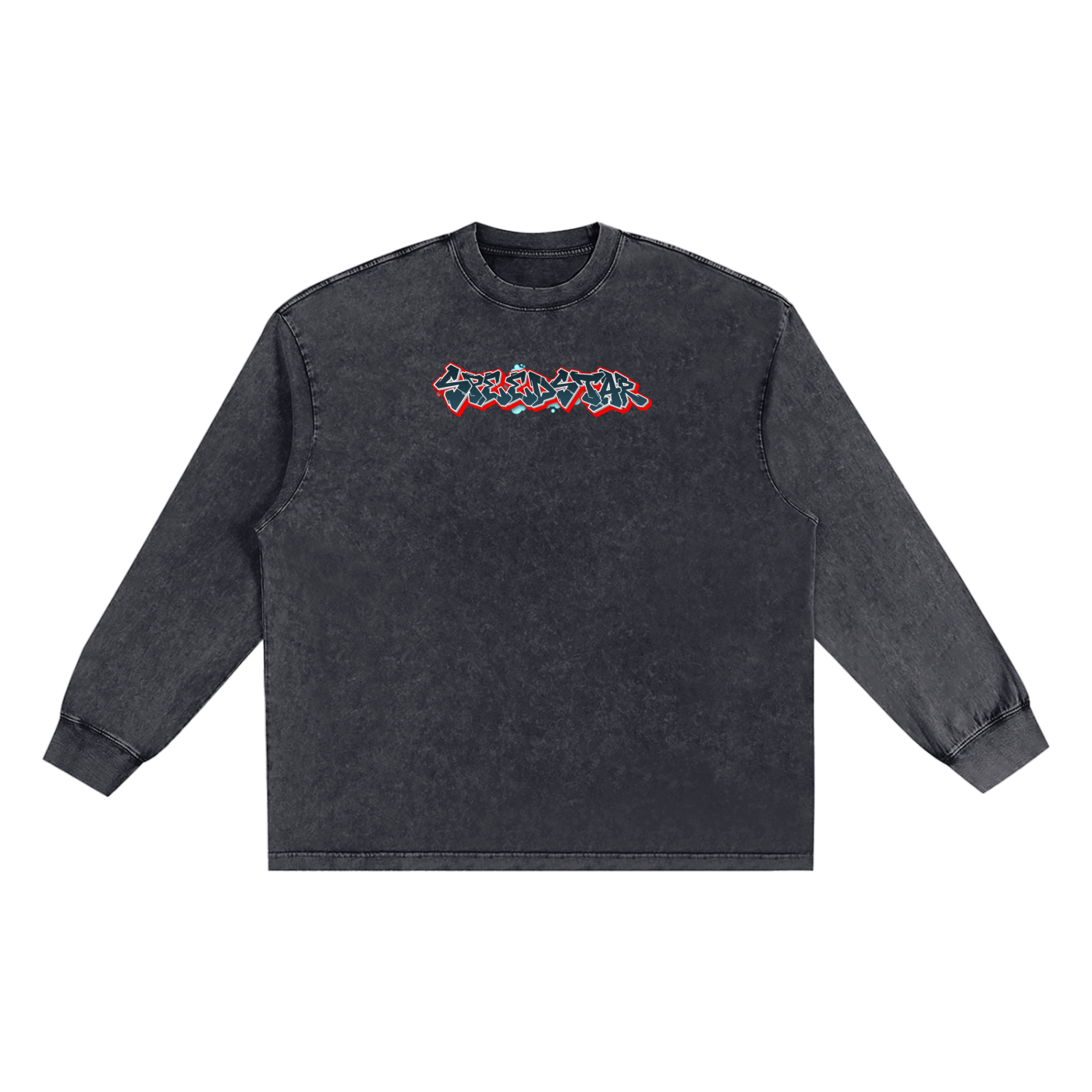 Ducati Panigale V4 Snow Washed Oversize Long Sleeve T-shirt