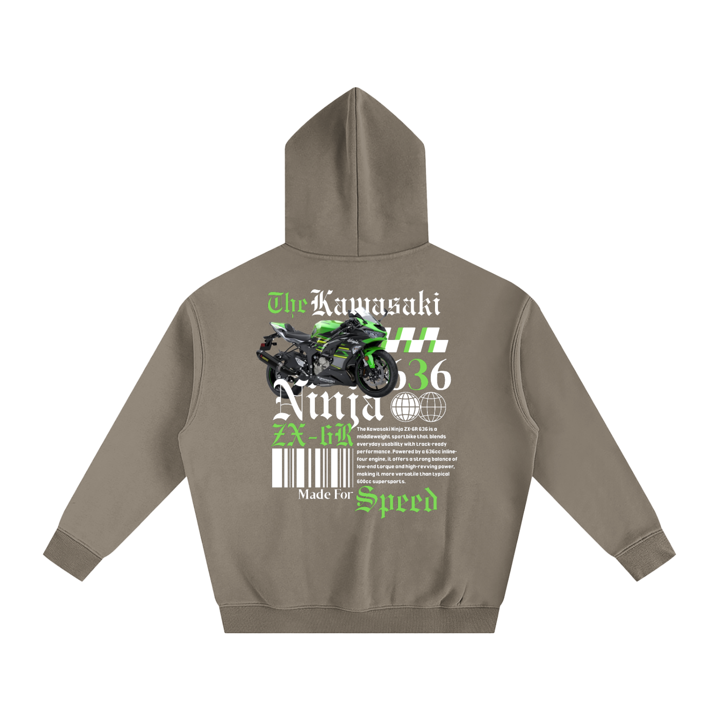 Oversize Fleeced Hoodie