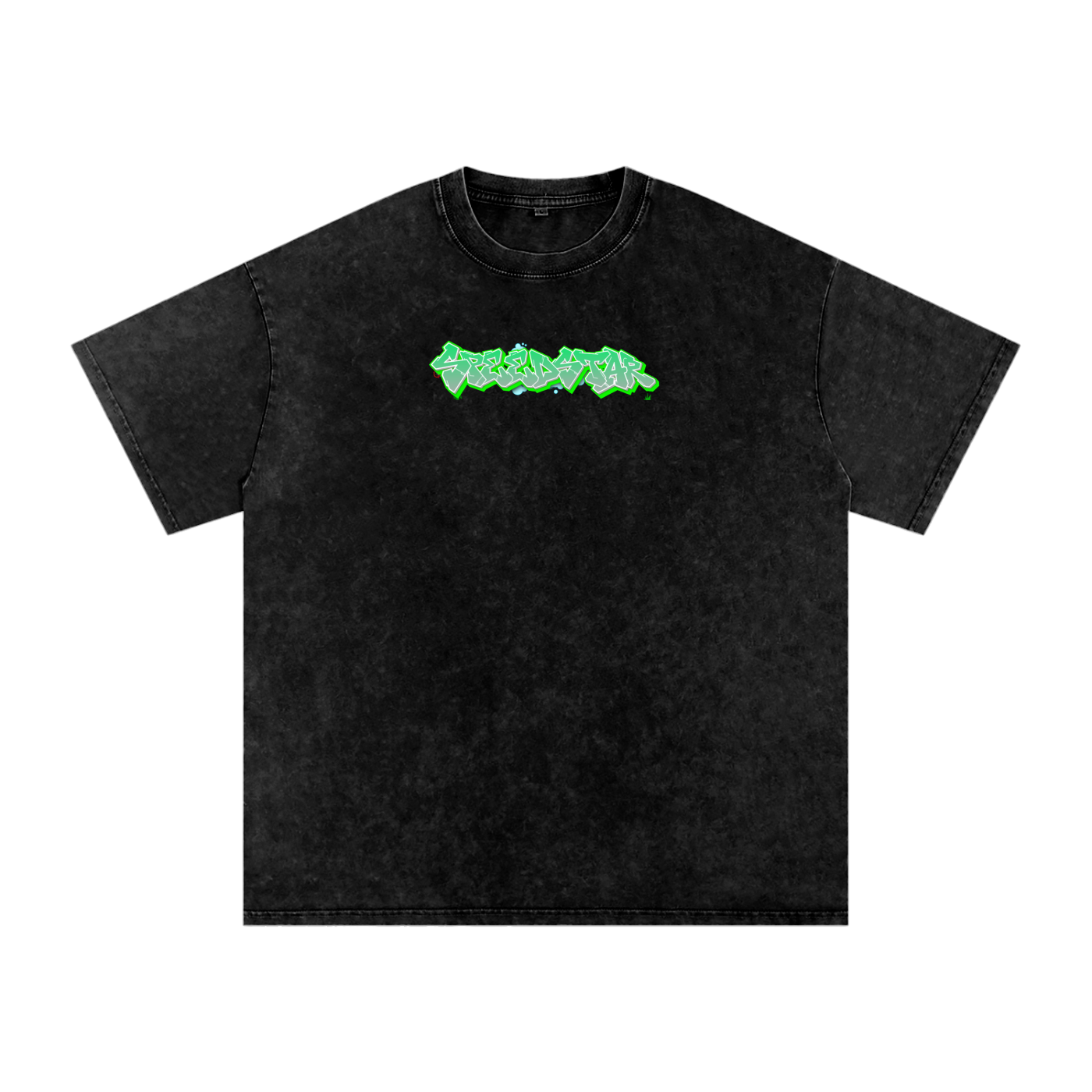 Kawasaki Ninja 636 Acid Wash Oversize T-Shirt