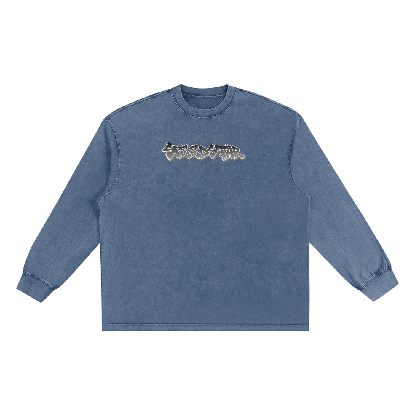 Suzuki GSX R1000r Snow Washed Oversize Long Sleeve T-shirt