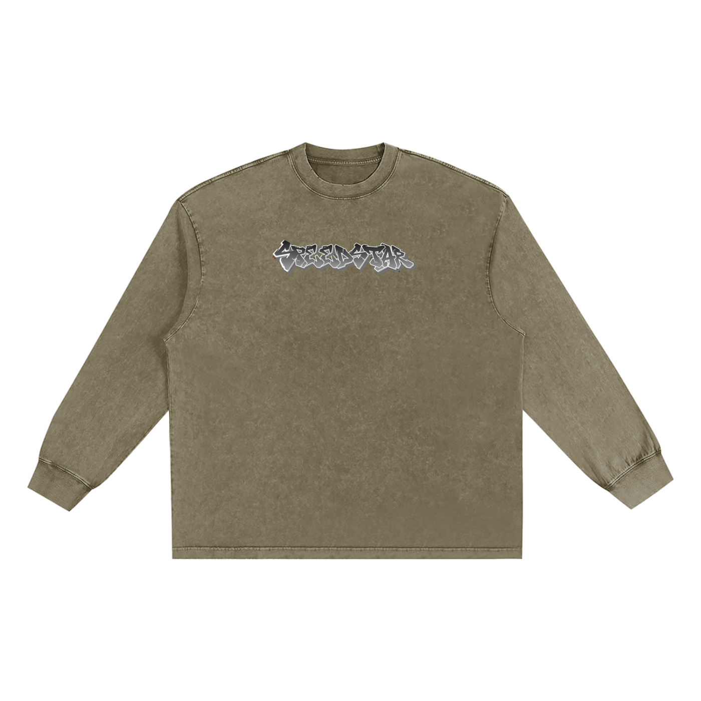 Suzuki GSX R1000r Snow Washed Oversize Long Sleeve T-shirt