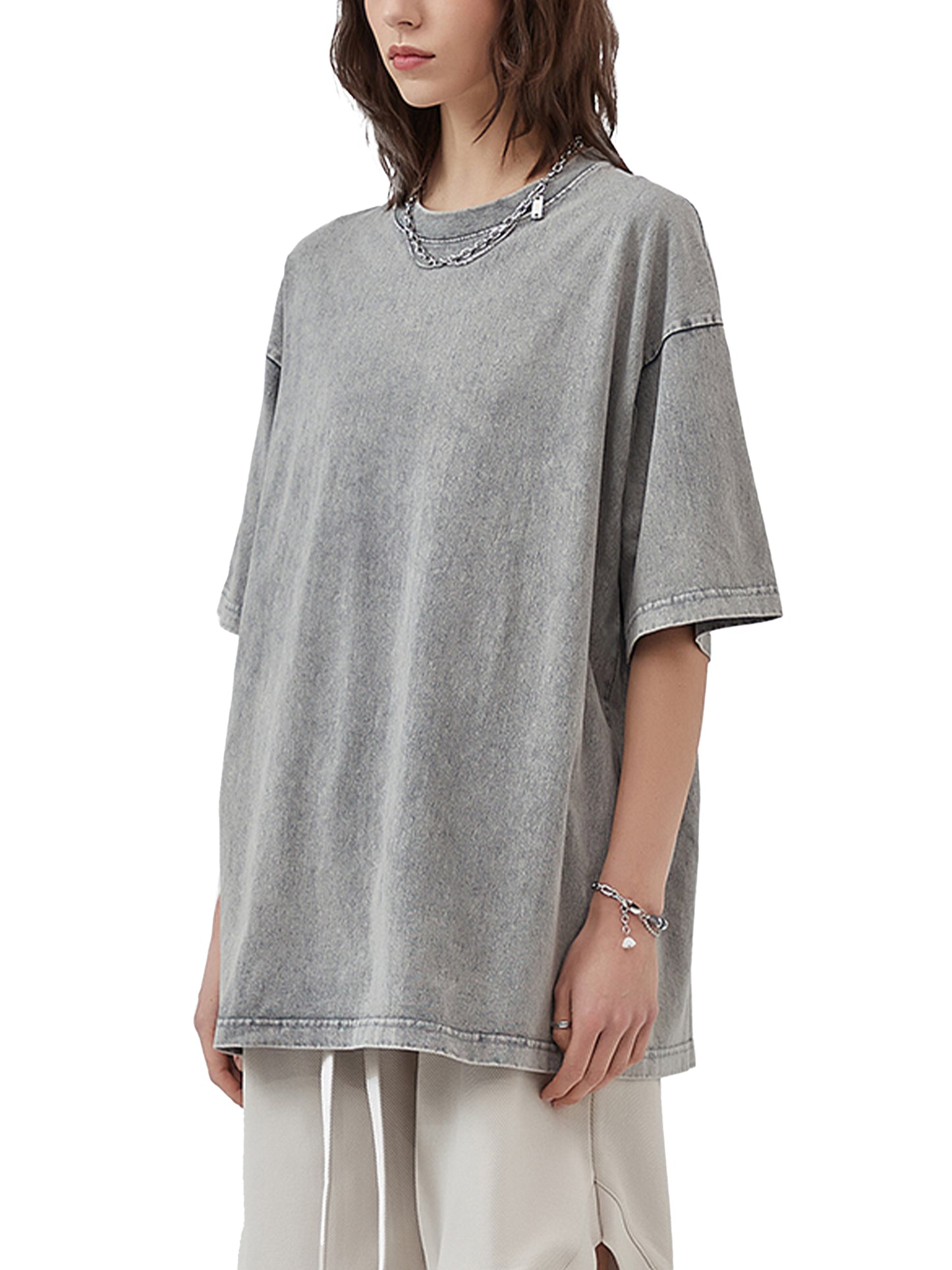 Kawasaki Ninja H2-R Acid Wash Oversize T-Shirt