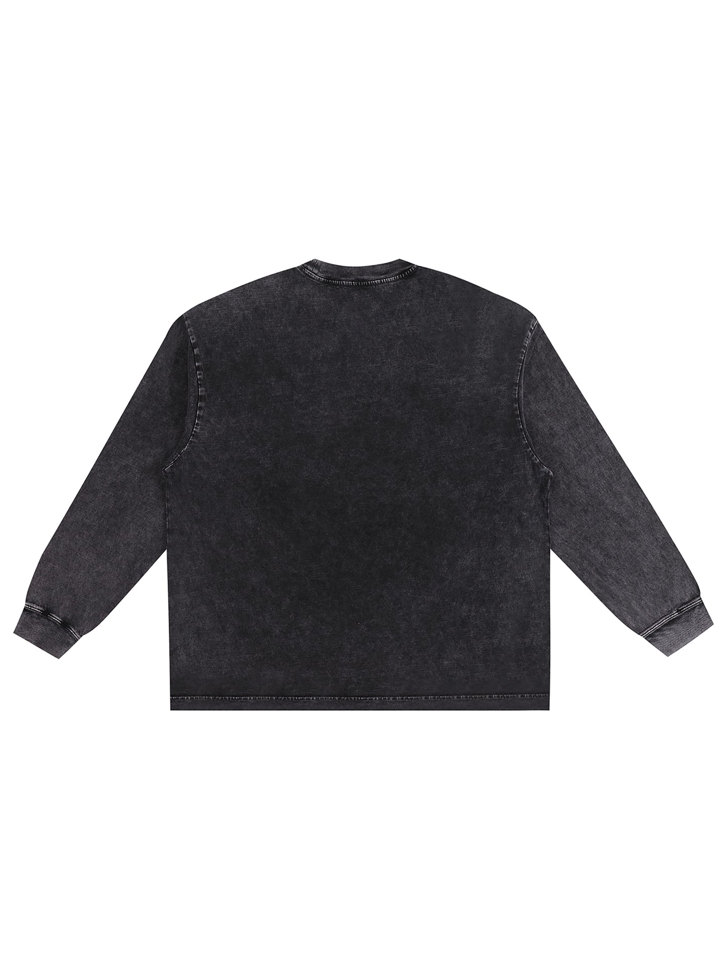 Kawasaki Ninja H2-R Snow Washed Oversize Long Sleeve T-shirt