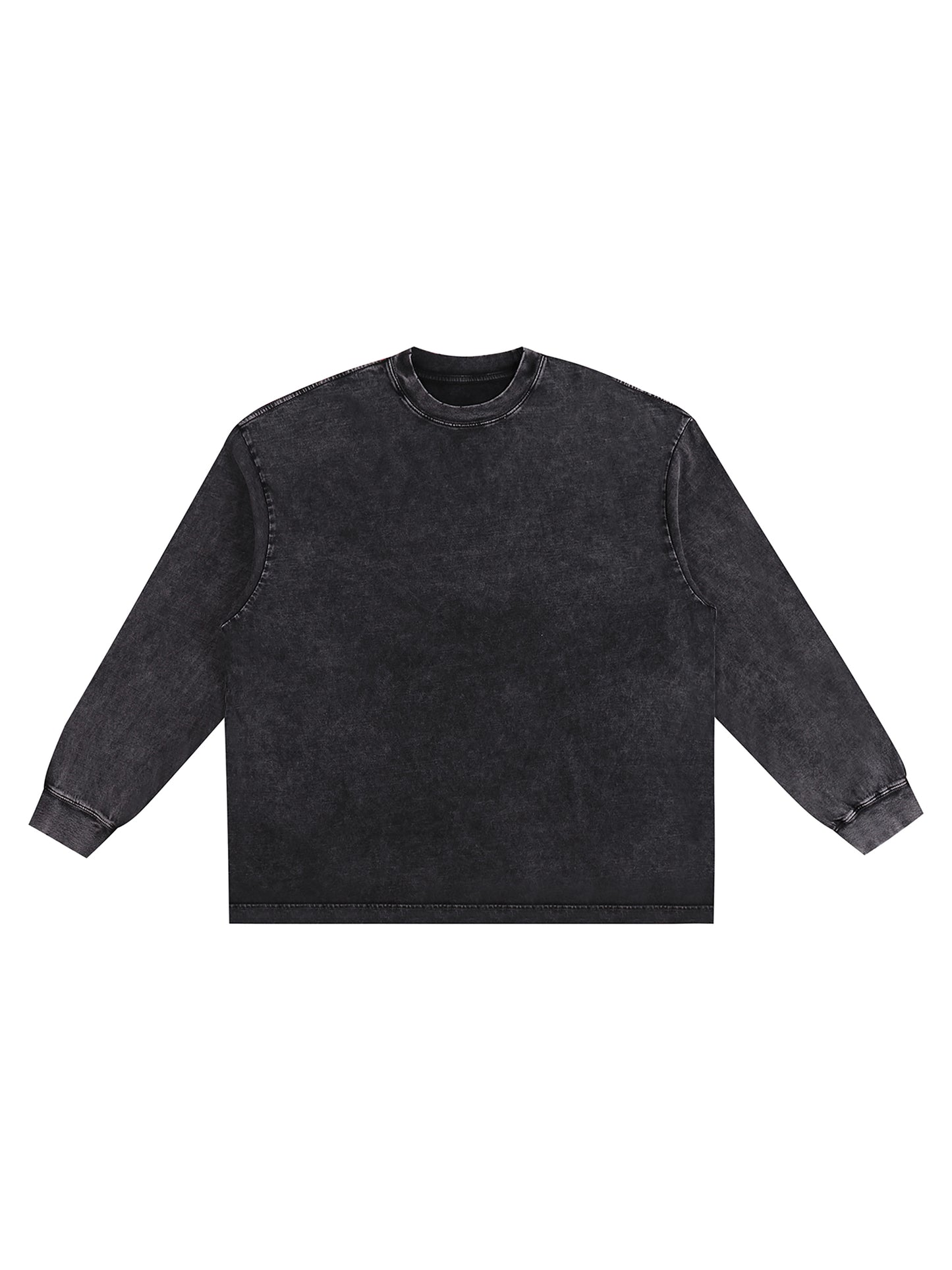 Kawasaki Ninja 636 Snow Washed Oversize Long Sleeve T-shirt