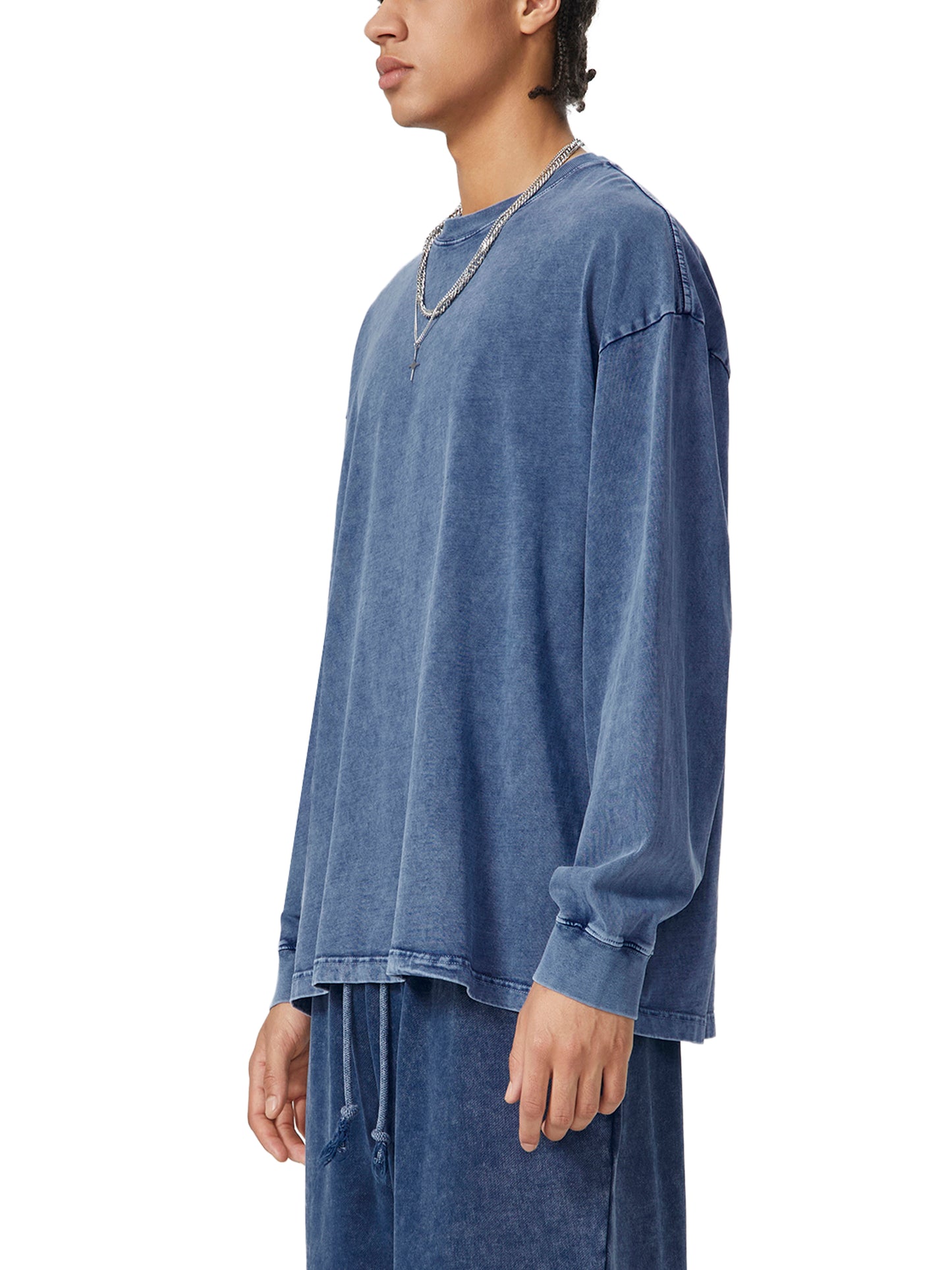 Suzuki GSX R1000r Snow Washed Oversize Long Sleeve T-shirt